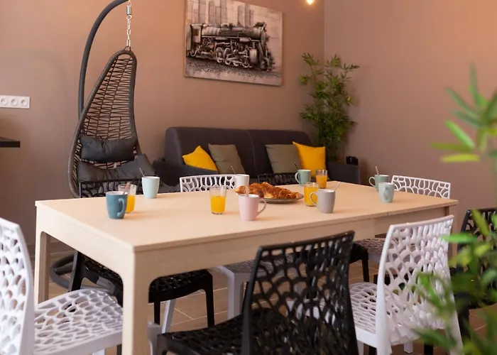 Loc Trotteur Le Cacao - Balneo, Gare דירה